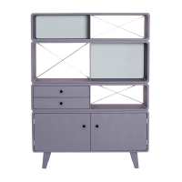 Bibliothèque Enigme Violet